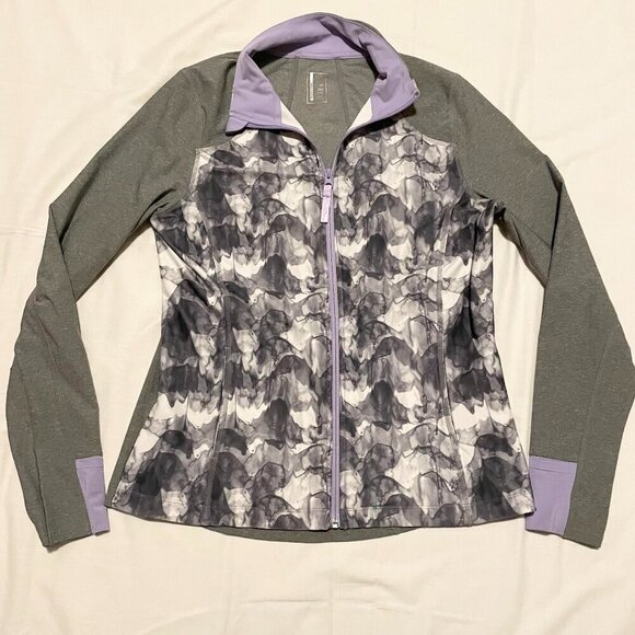 Mondetta Activewear Zip up Womens Largemonde Running Jacket Flaws - Picture 1 of 16